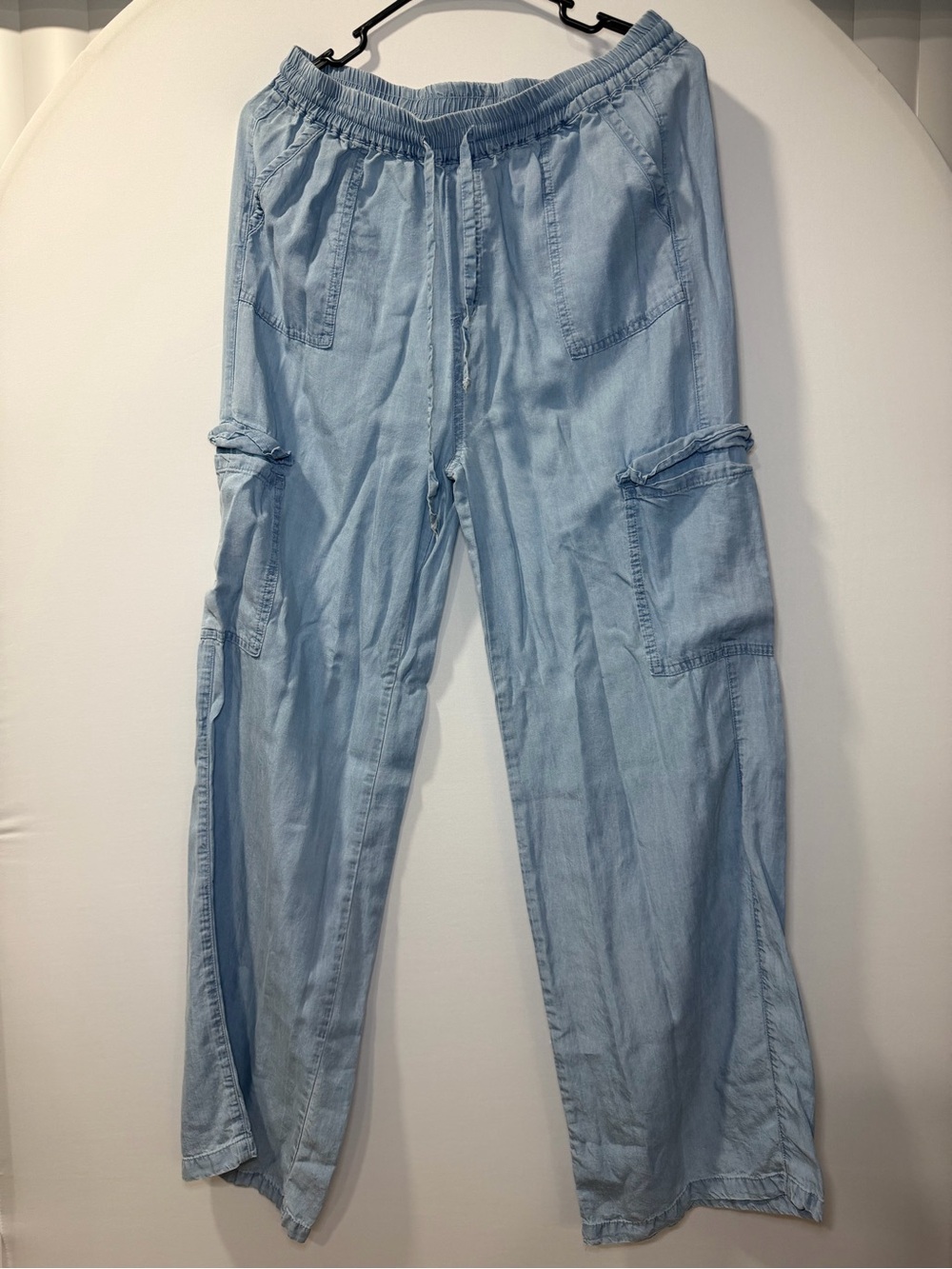 Love tree denim wash cargo pants bottoms woman's wear